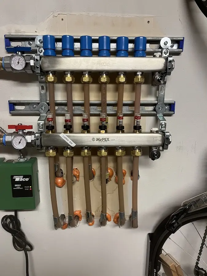 Plumber performing Water Heater Repair at a residential property in Tunkhannock